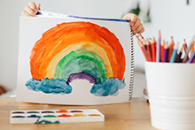 Expressive Arts Therapy at kidsFIRST Medical Center